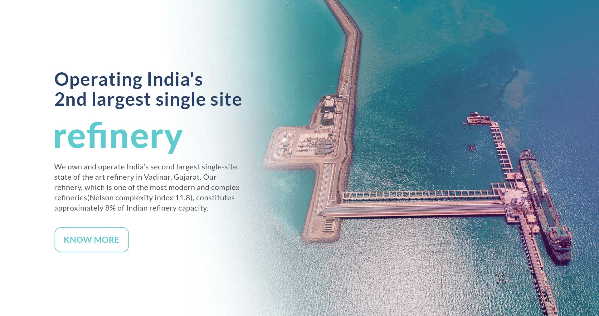 India's 2nd largest oil refinery- Nayara Energy
