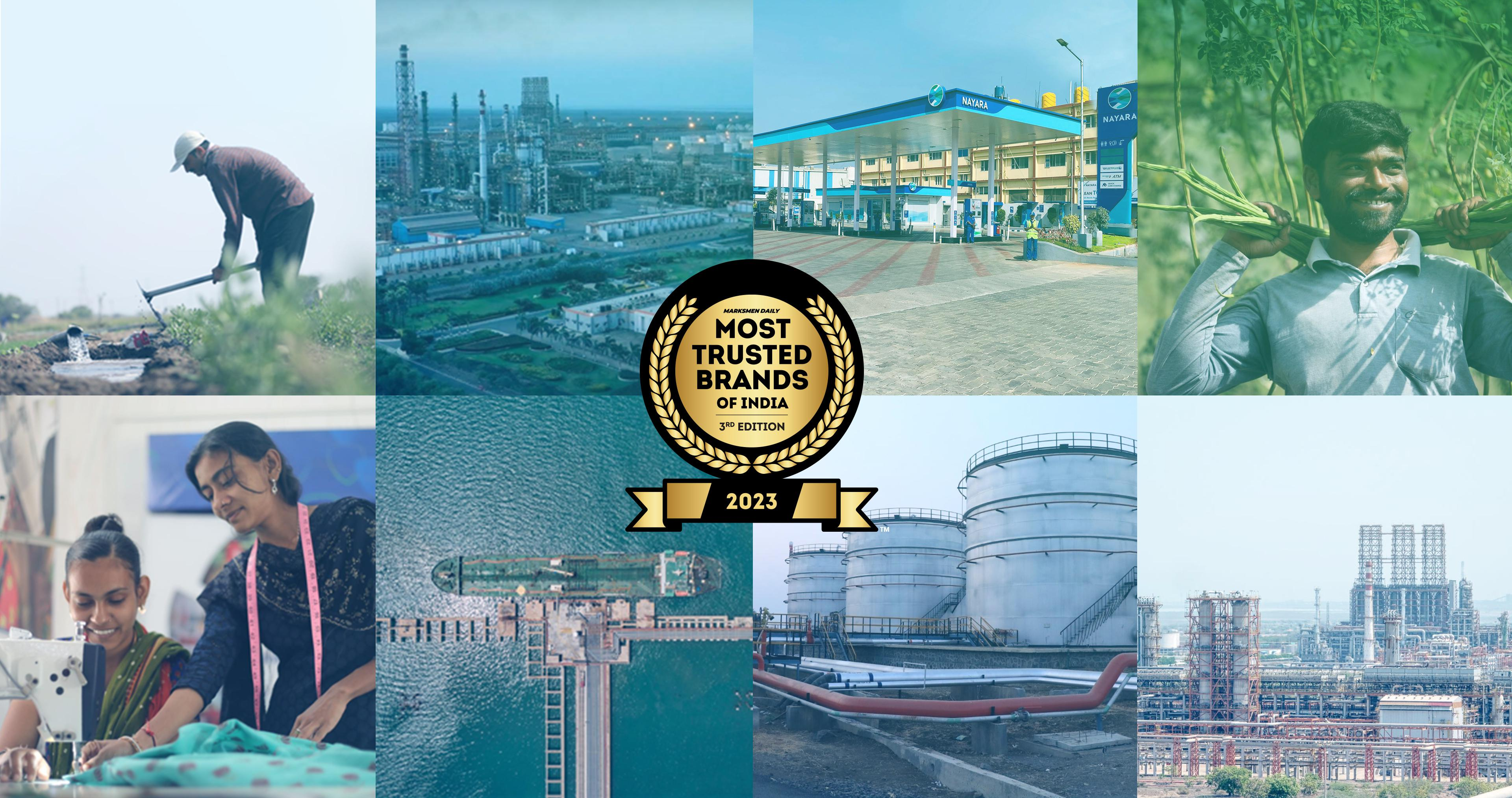 Nayara energy- Most trusted brands